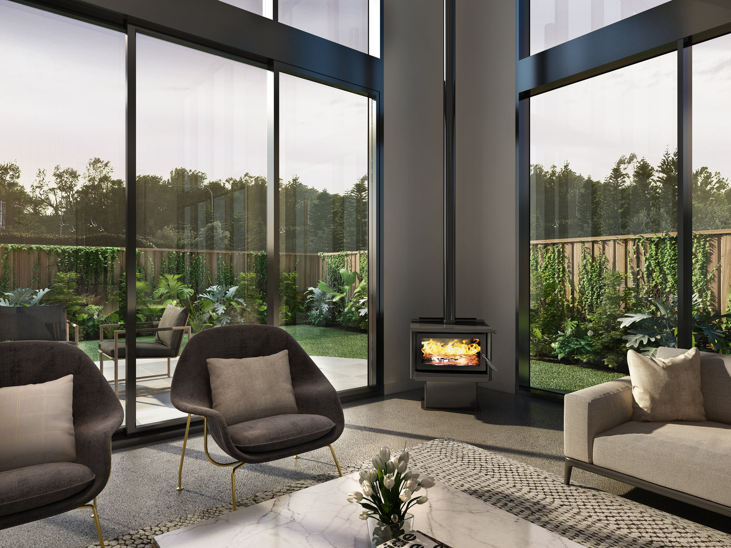 Maxen Kinmont 450 wood fire
